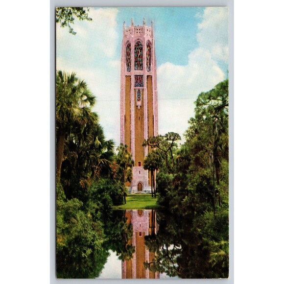 Other - Postcard Florida Mountain Lake Singing Tower Bok Ladies Home Journal c1960s FL
